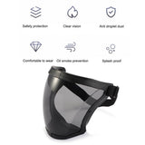 Tactical Full Face Shield with 35pcs Filter