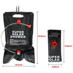 Portable 20L Shower Bag with Switch Hose