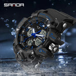 Digital Analog Display Sports Watch