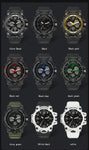 Digital Analog Display Sports Watch