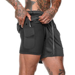 Double Layer Multi-Purpose Quick Dry Training Shorts