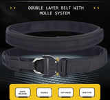 Tactical MOLLE Combat Belt