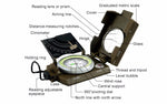 Outdoor Survival Military Compass