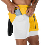 Double Layer Multi-Purpose Quick Dry Training Shorts