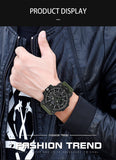 Digital Analog Display Sports Watch