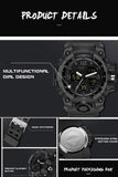 Digital Analog Display Sports Watch