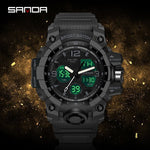 Digital Analog Display Sports Watch