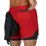 Double Layer Multi-Purpose Quick Dry Training Shorts