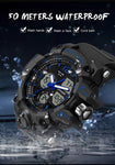 Digital Analog Display Sports Watch