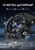 Digital Analog Display Sports Watch