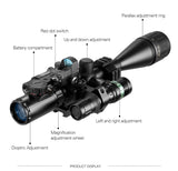 Riflescope 6-24x50 AOEG Set