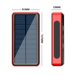 Solar Wireless Portable Power Bank Safe & Fast Charging