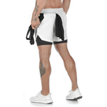 Double Layer Multi-Purpose Quick Dry Training Shorts