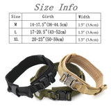 Military Dog Collar Adjustable