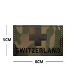 Multicam Flag IR Infrared Military Reflective Patches Badge