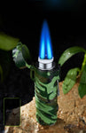 Waterproof torch fire starter w/ flashlight