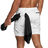 Double Layer Multi-Purpose Quick Dry Training Shorts