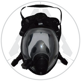 Full Face Gas Mask with Water Bladder & Filter