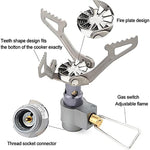 Ultra-lightweight Titanium Gas Burner