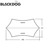 BLACKDOG Camping Canopy