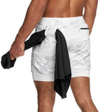 Double Layer Multi-Purpose Quick Dry Training Shorts