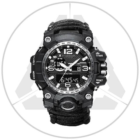 Survival Tactical Watch w/ Multi-Tool